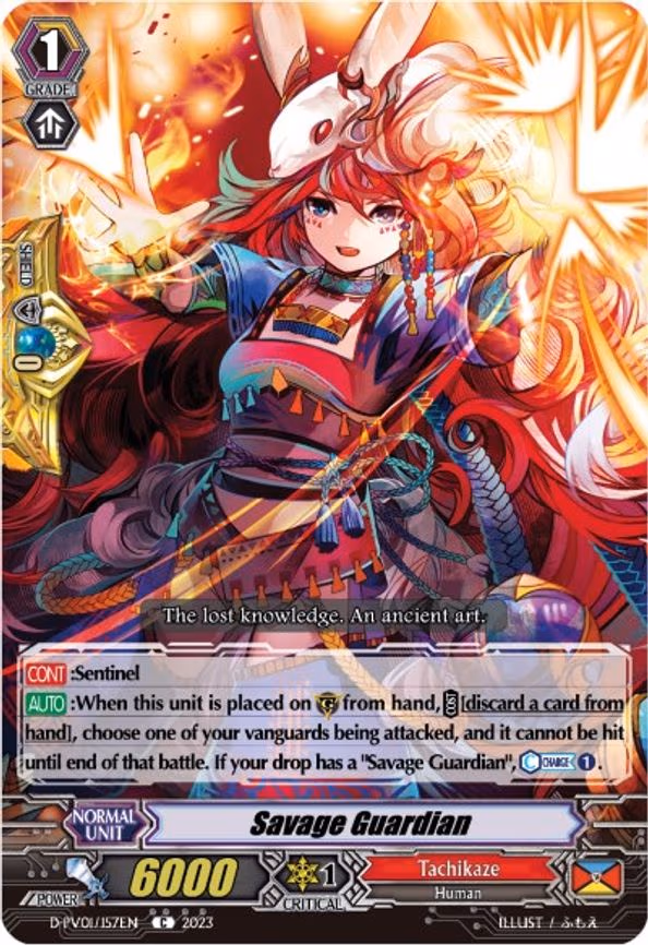 Savage Guardian - C (D-PV01/157EN)