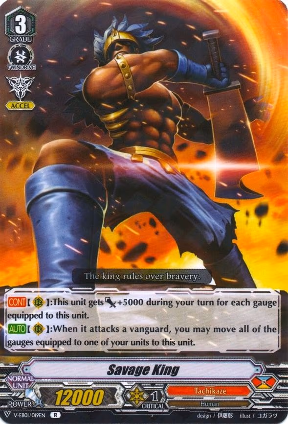 Savage King - R (V-EB01/019EN)