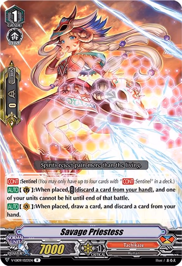 Savage Priestess - R (V-EB09/023EN)