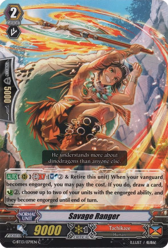Savage Ranger - C (G-BT13/079EN)