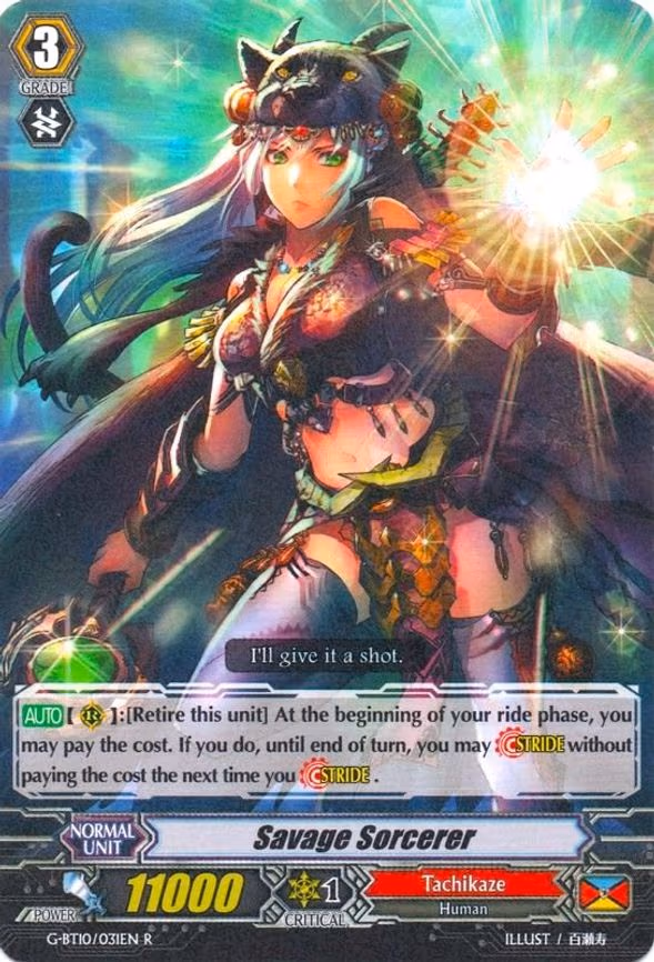 Savage Sorcerer - R (G-BT10/031EN)