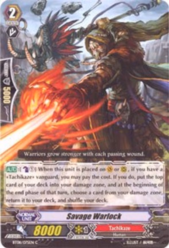 Savage Warlock - C (BT08/075EN)