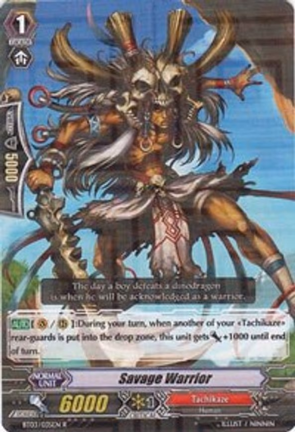 Savage Warrior - R (BT03/035EN)