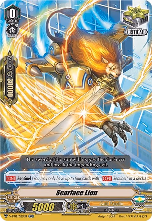 Scarface Lion - RR (V-BT12/023EN)