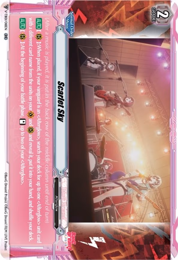 Scarlet Sky - RR (V-TB01/018EN)
