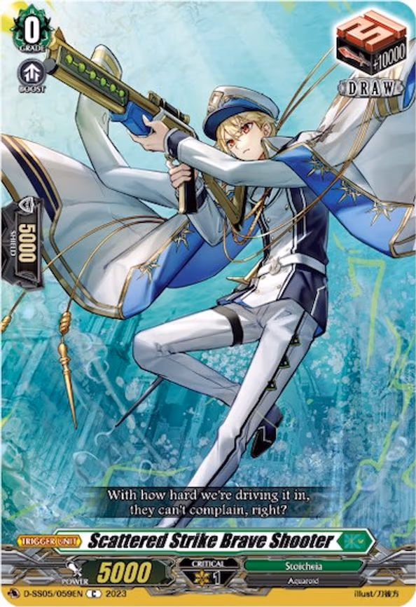 Scattered Strike Brave Shooter - C (D-SS05/059EN)