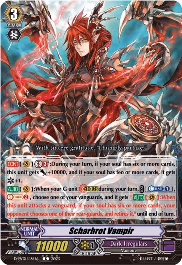 Scharhrot Vampir - C (D-PV01/116EN)