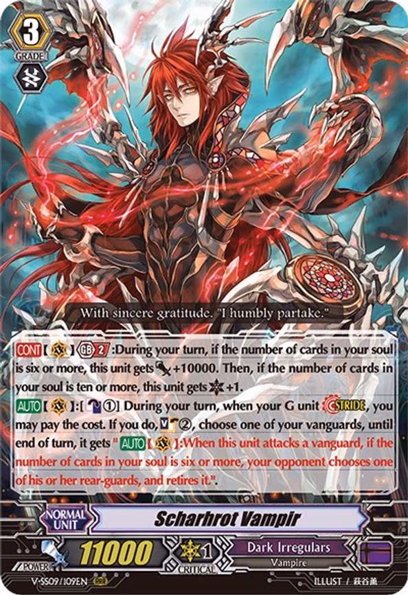 Scharhrot Vampir - RRR (V-SS09/109EN)