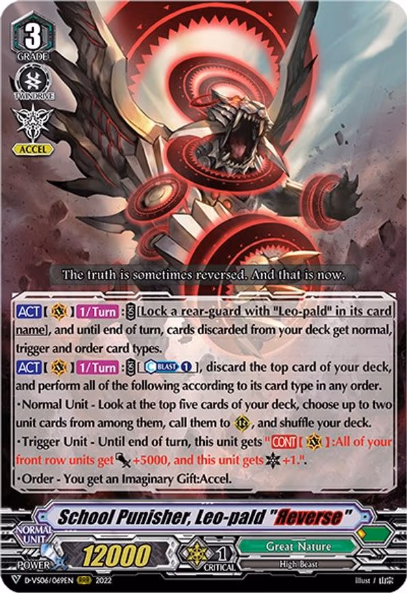 School Punisher, Leo-pald "Reverse" - RRR (D-VS06/069EN)