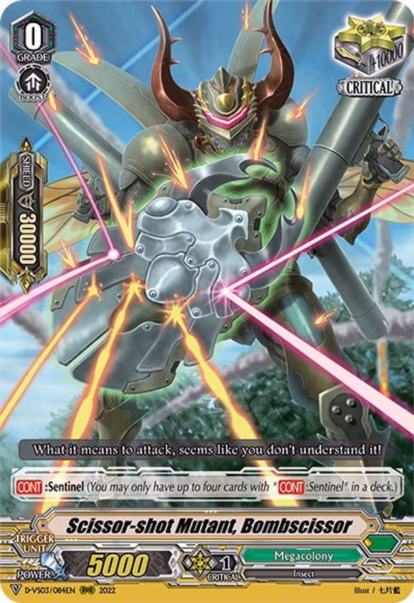 Scissor-shot Mutant, Bombscissor - RRR (D-VS03/084EN)