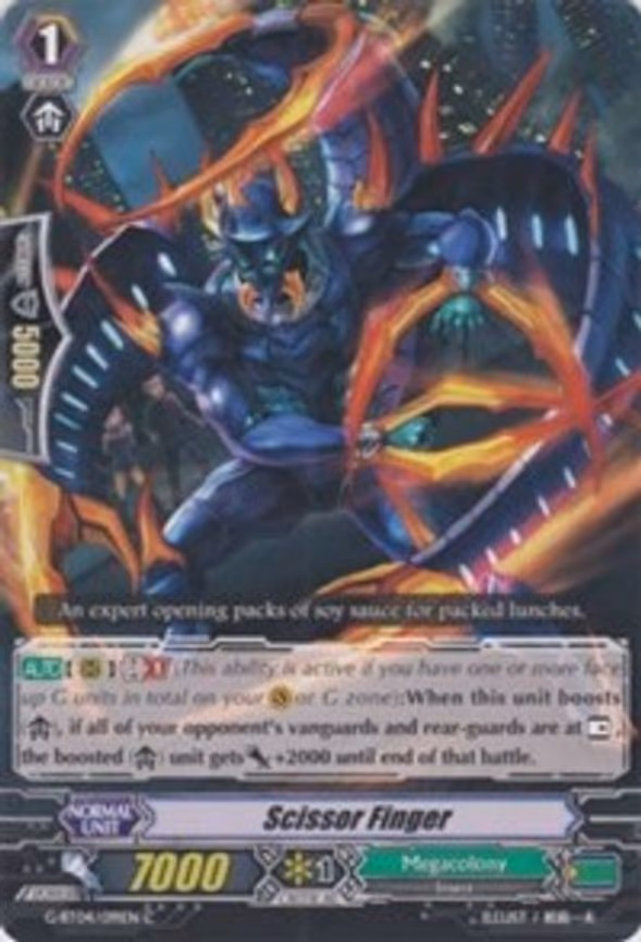 Scissor Finger - C (G-BT04/091EN)