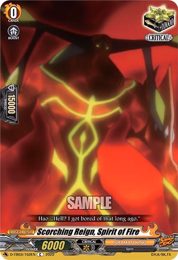 Scorching Reign, Spirit of Fire - C (D-TB03/152EN)