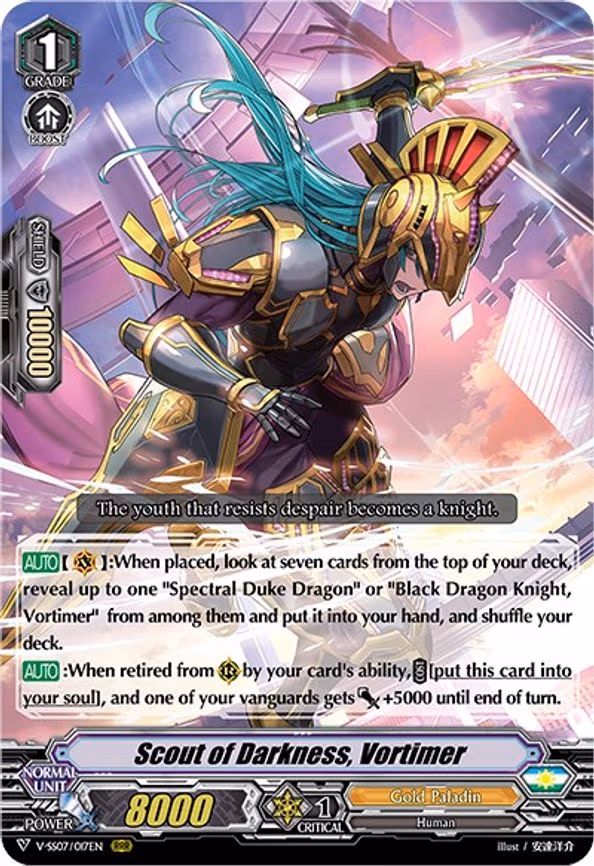 Scout of Darkness, Vortimer - RRR (V-SS07/017EN)
