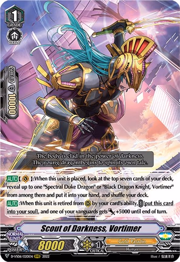Scout of Darkness, Vortimer - RRR (D-VS06/020EN)