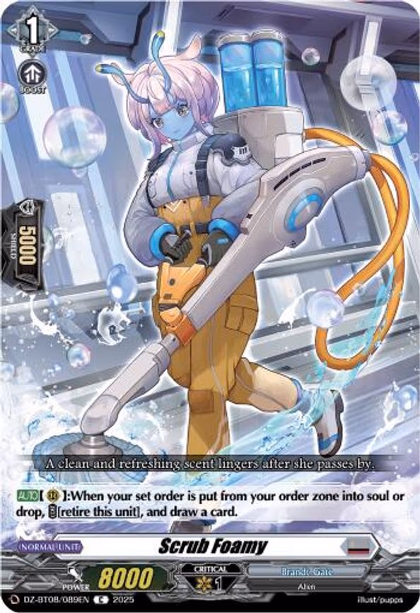 Scrub Foamy - C (DZ-BT08/089EN)