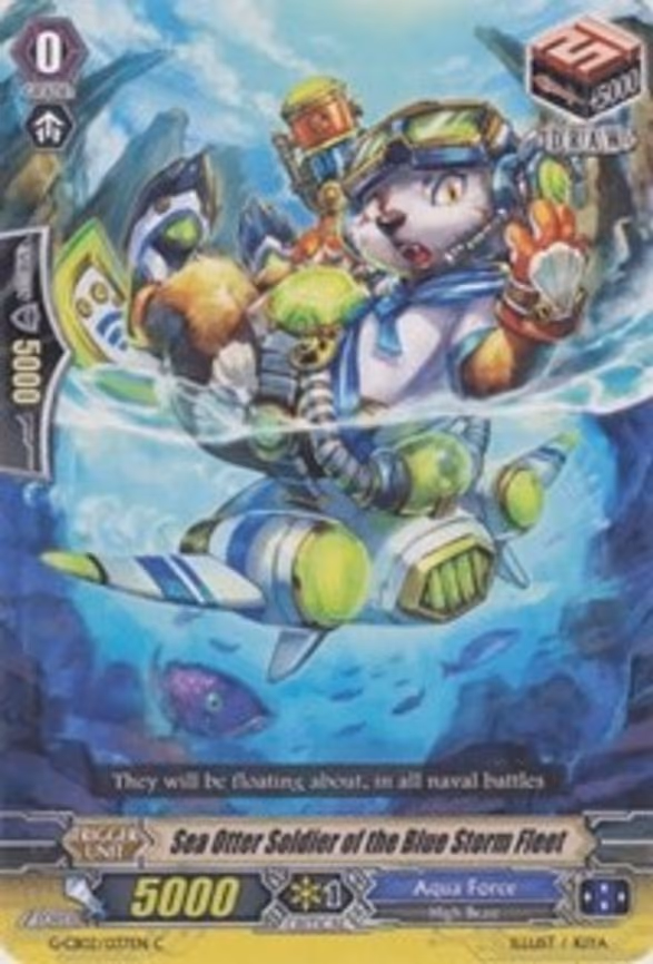 Sea Otter Soldier of the Blue Storm Fleet - C (G-CB02/037EN)