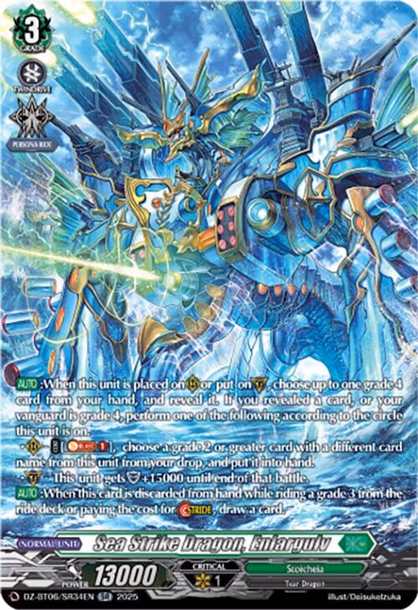 Sea Strike Dragon, Enlargulv