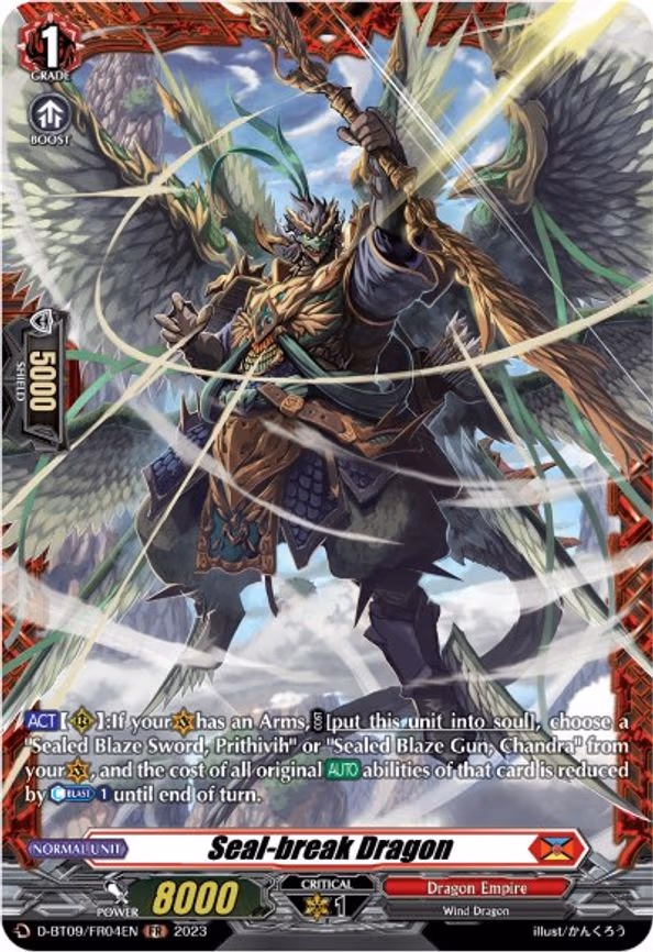 Seal-break Dragon - FR (D-BT09/FR04EN)