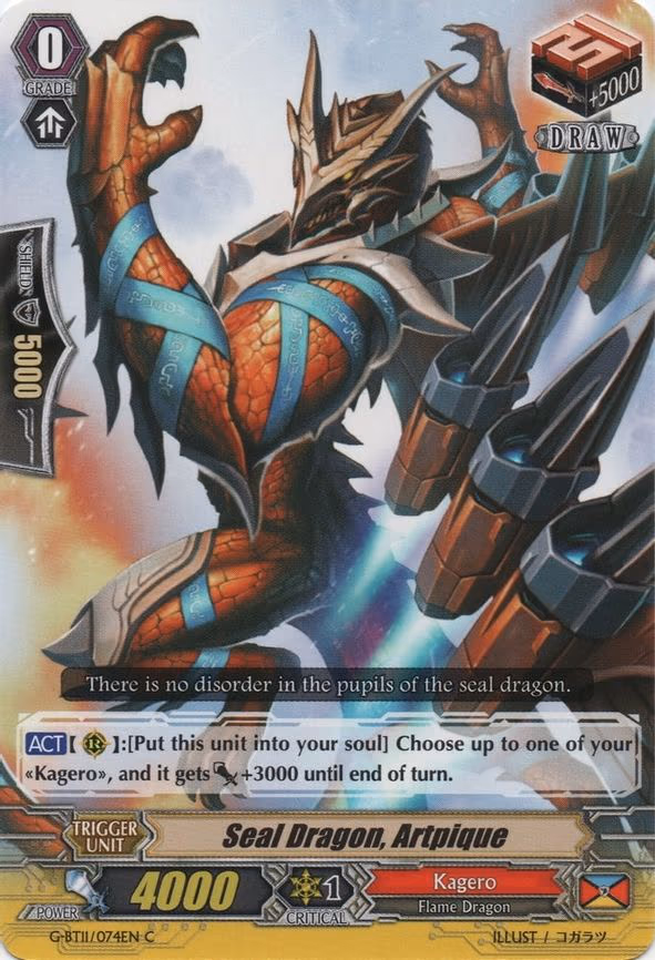 Seal Dragon, Artpique - C (G-BT11/074EN)