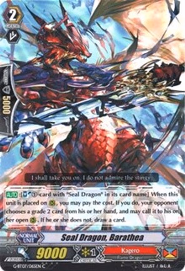 Seal Dragon, Barathea - C (G-BT07/065EN)