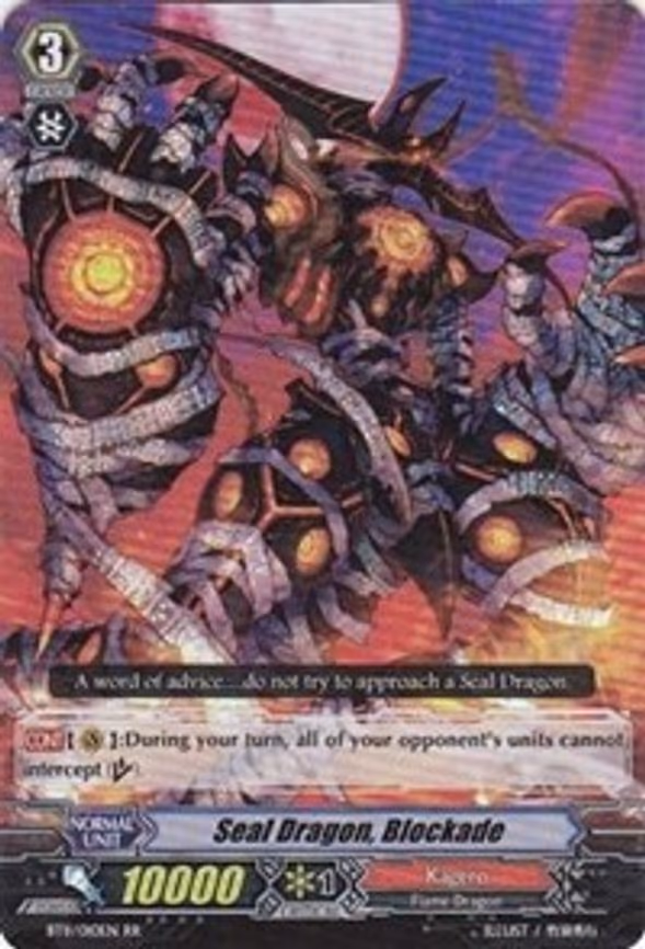 Seal Dragon, Blockade