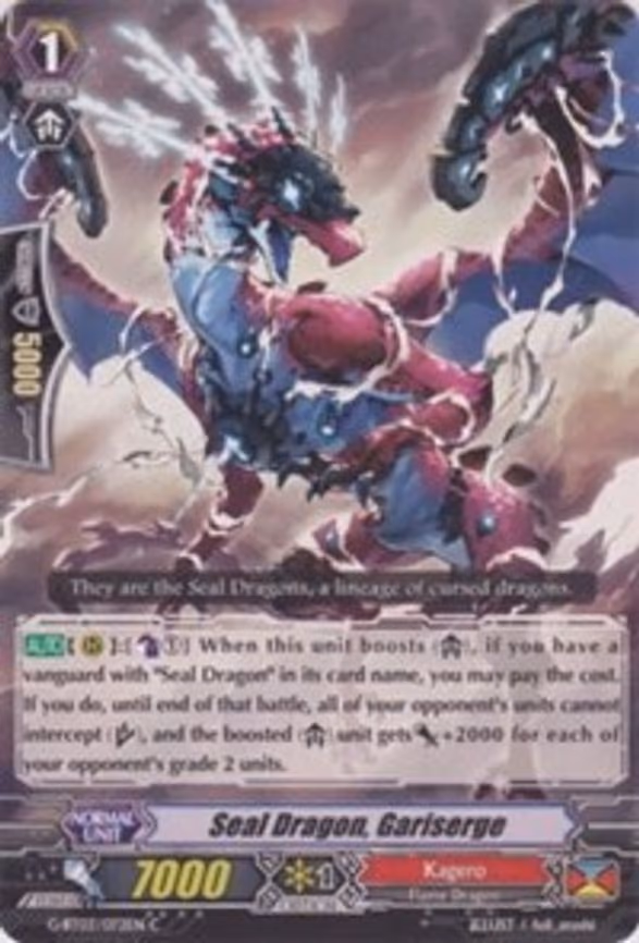 Seal Dragon, Gariserge - C (G-BT03/072EN)
