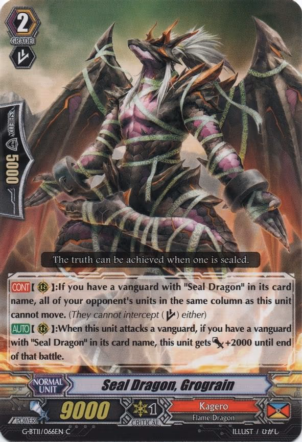 Seal Dragon, Grograin - C (G-BT11/066EN)