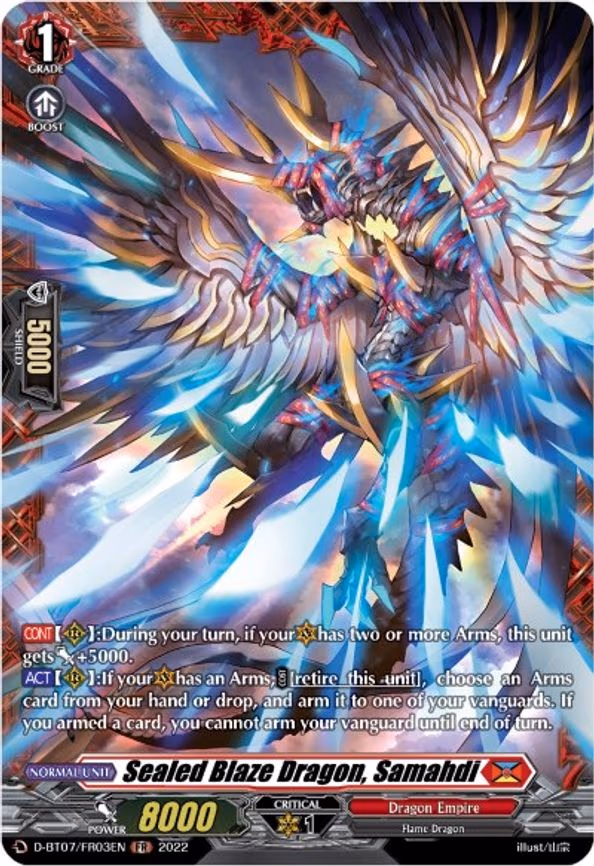 Sealed Blaze Dragon, Samahdi - FR (D-BT07/FR03EN)