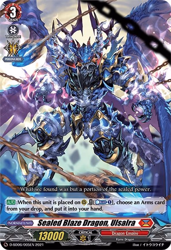 Sealed Blaze Dragon, Ulsalra