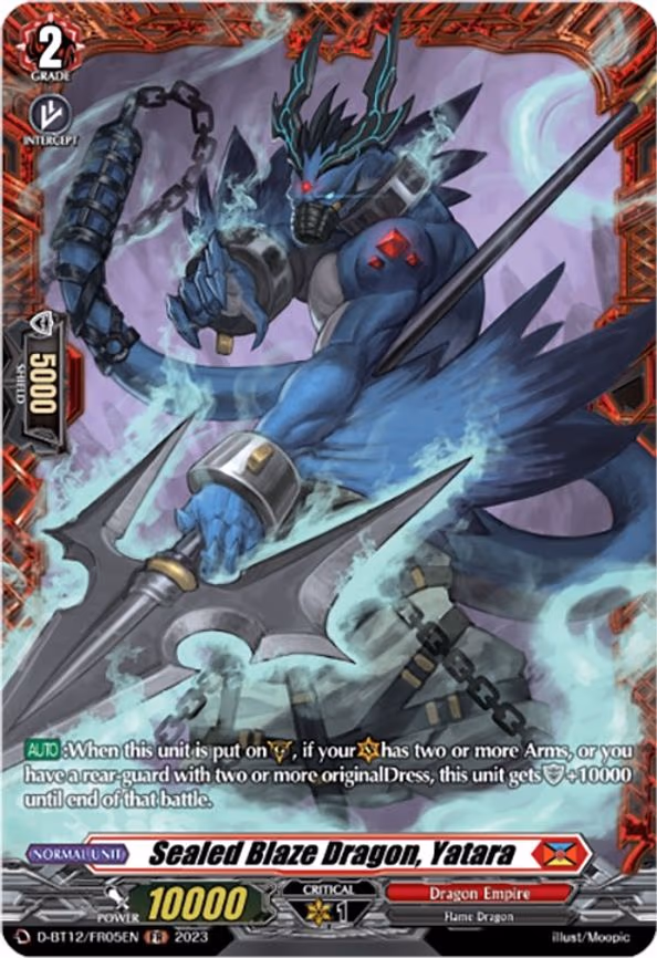 Sealed Blaze Dragon, Yatara - FR (D-BT12/FR05EN)