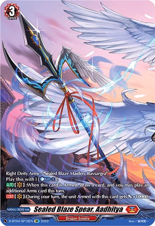Sealed Blaze Spear, Aadhitya