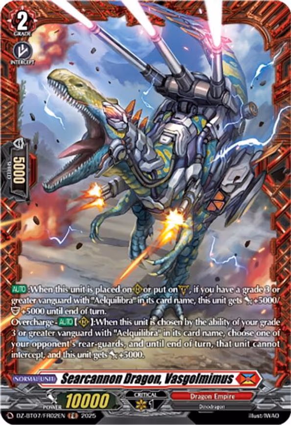Searcannon Dragon, Vasgolmimus - FR (DZ-BT07/FR02EN)