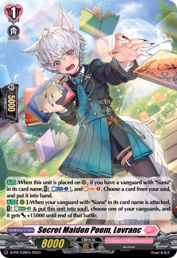 Secret Maiden Poem, Levranc - PR (D-PR/439EN)