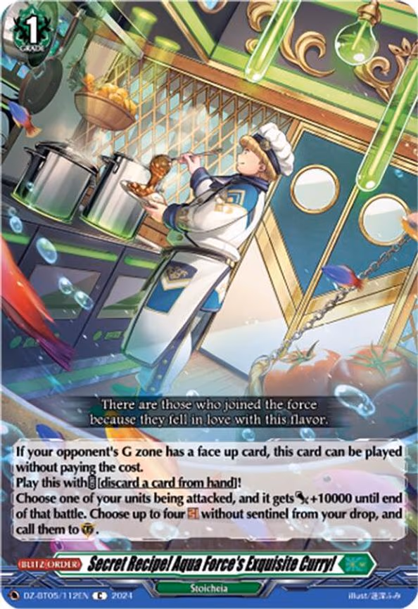 Secret Recipe! Aqua Force's Exquisite Curry! - C (DZ-BT05/112EN)