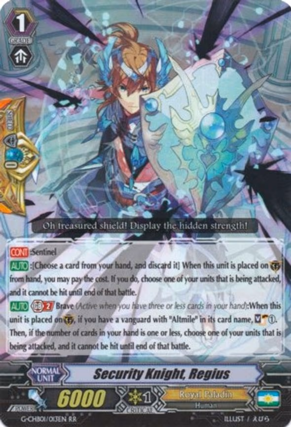 Security Knight, Regius - RR (G-CHB01/013EN)