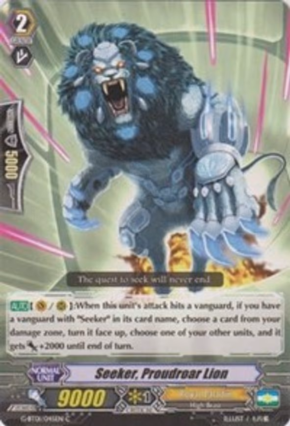 Seeker, Proudroar Lion - C (G-BT01/045EN)
