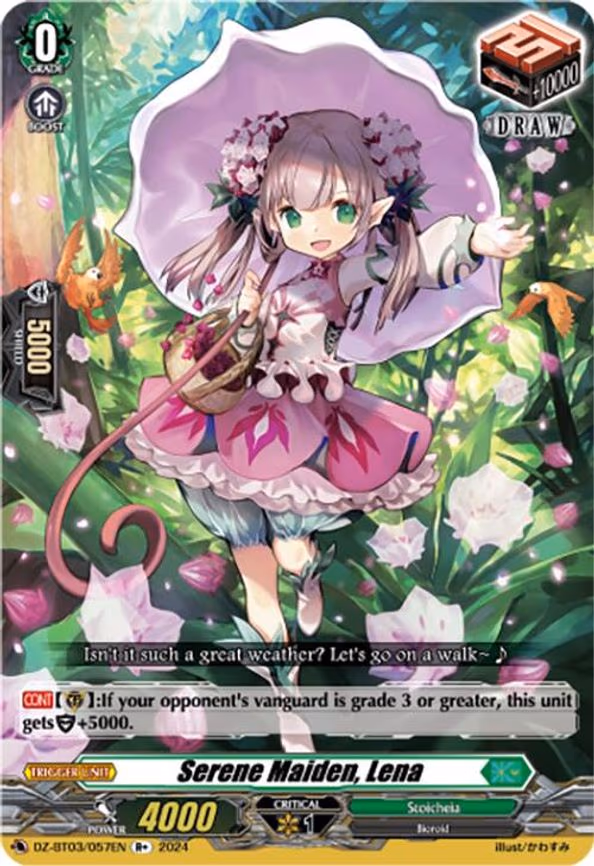 Serene Maiden, Lena (R+) - R+ (DZ-BT03/057EN)