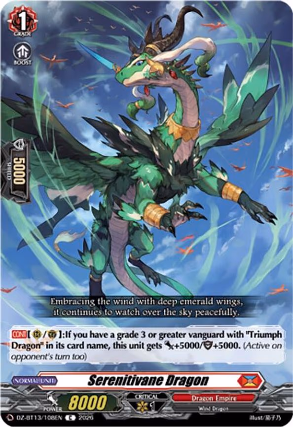 Serenitivane Dragon - C (DZ-BT13/108EN)