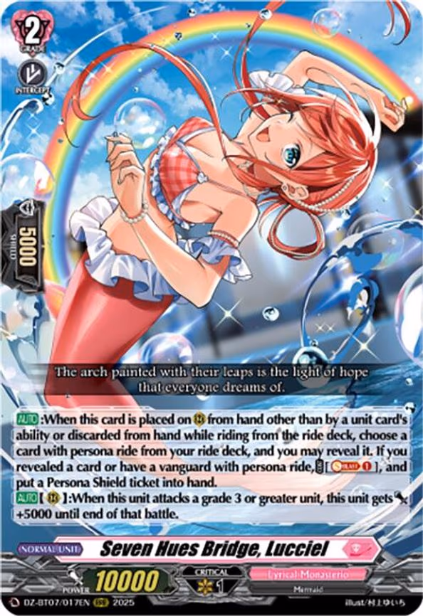 Seven Hues Bridge, Lucciel - RRR (DZ-BT07/017EN)
