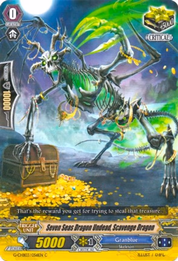 Seven Seas Dragon Undead, Scavenge Dragon - C (G-CHB03/056EN)