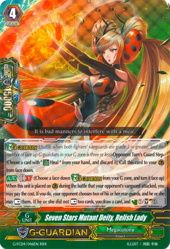Seven Stars Mutant Deity, Relish Lady - RRR (G-FC04/046EN)