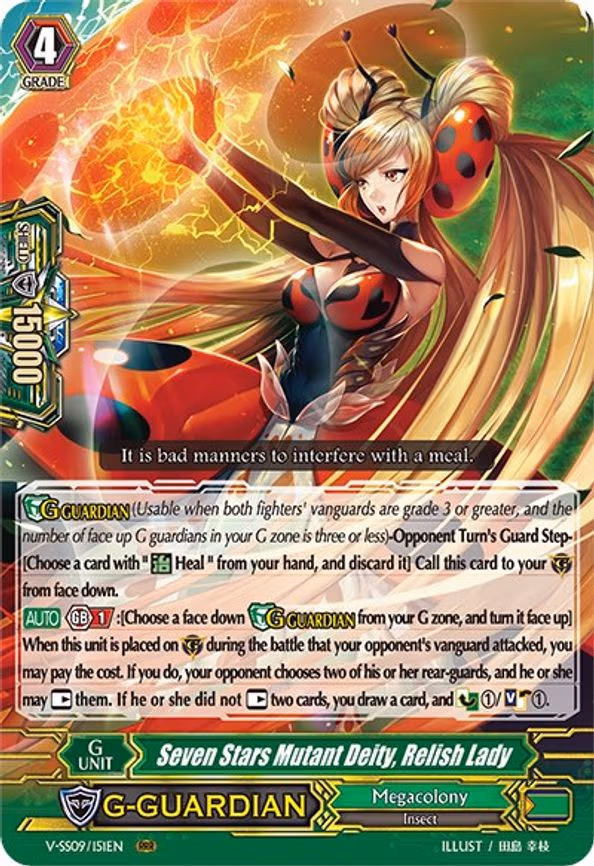 Seven Stars Mutant Deity, Relish Lady - RRR (V-SS09/151EN)