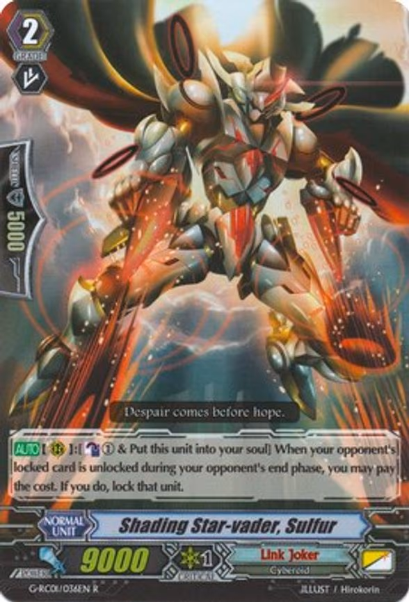 Shading Star-vader, Sulfur - R (G-RC01/036EN)