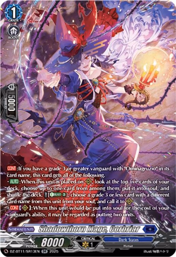 Shadowthorn Mage, Corbriar - SR (DZ-BT11/SR13EN)