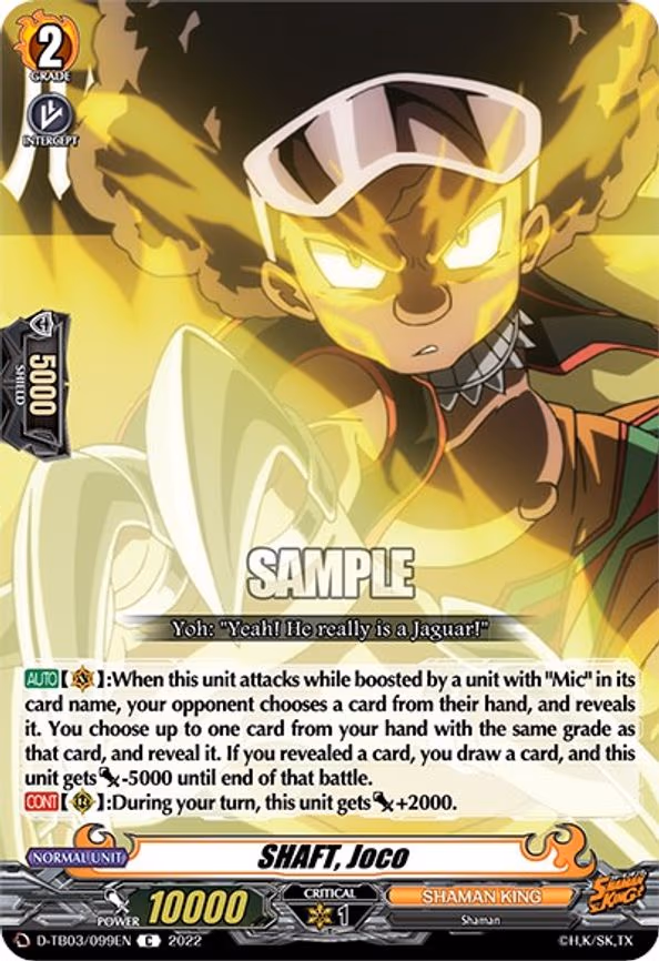 SHAFT, Joco - C (D-TB03/099EN)