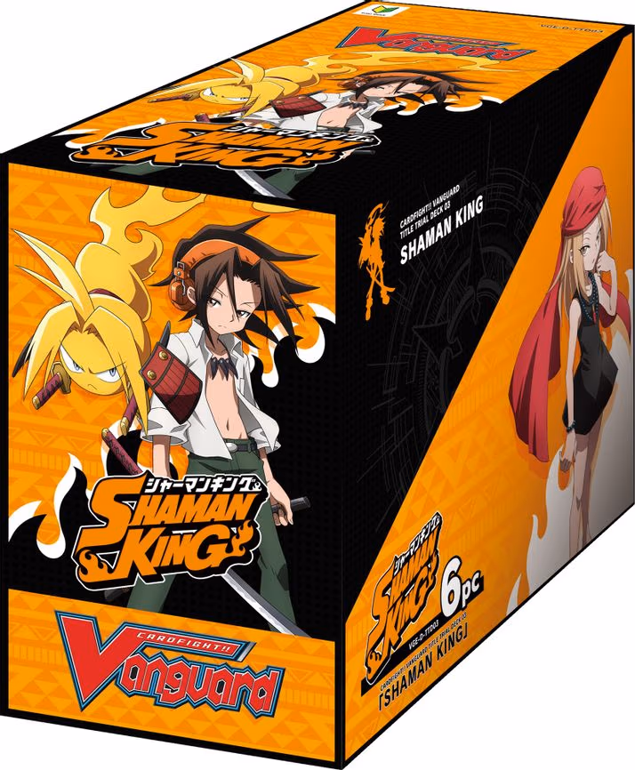 Shaman King Title Trial Deck Display