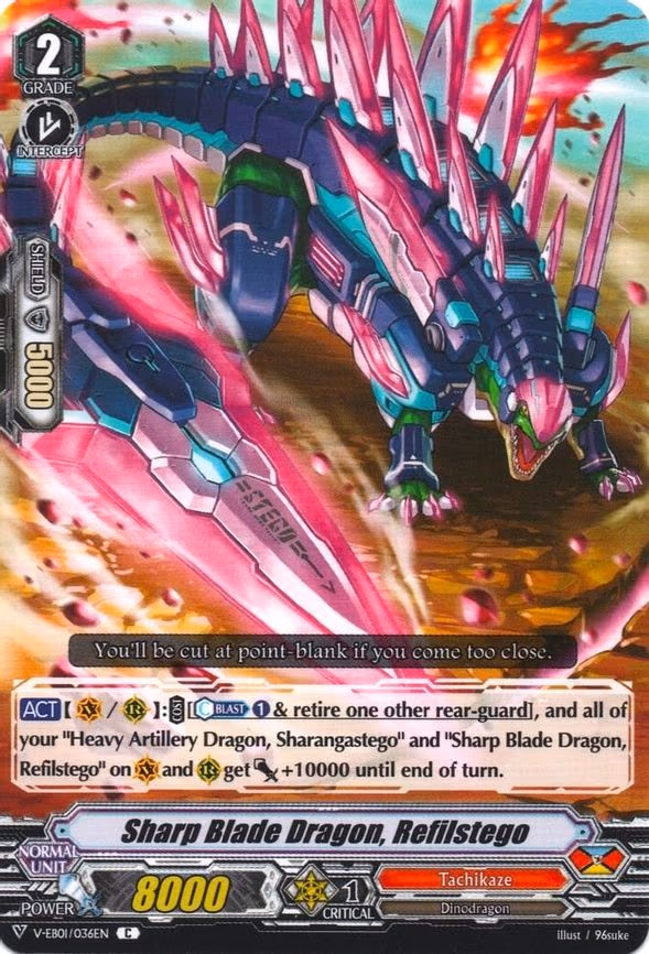 Sharp Blade Dragon, Refilstego - C (V-EB01/036EN)