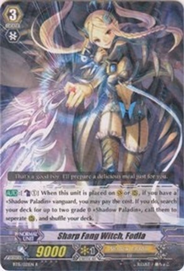 Sharp Fang Witch, Fodla - R (BT15/021EN)
