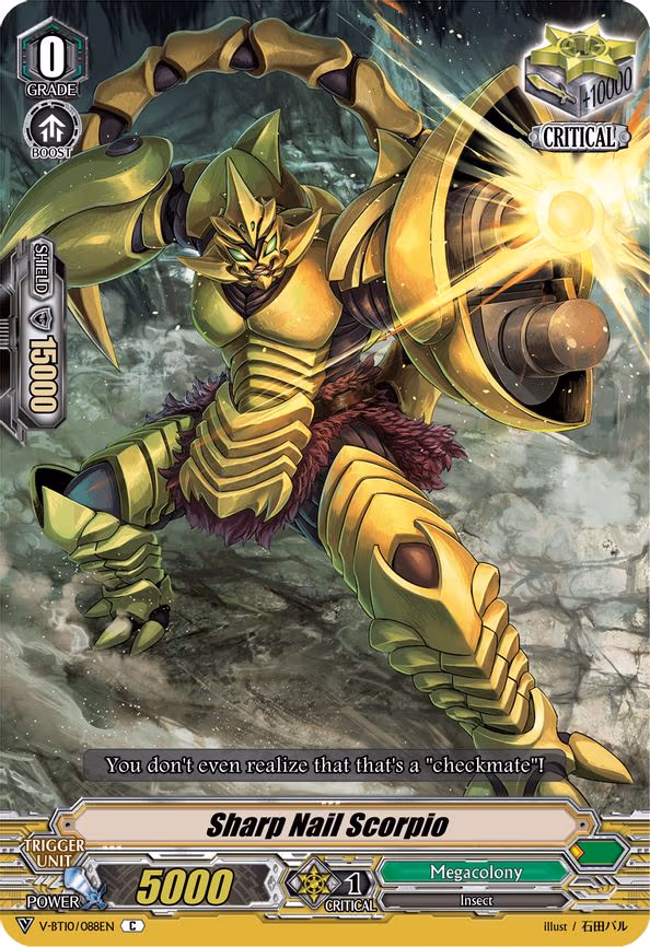 Sharp Nail Scorpio - C (V-BT10/088EN)