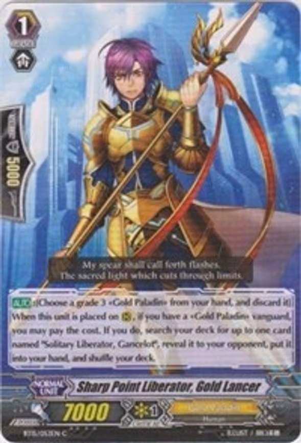 Sharp Point Liberator, Gold Lancer - C (BT15/053EN)